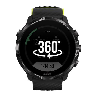 Часы SUUNTO 7 Black Lime