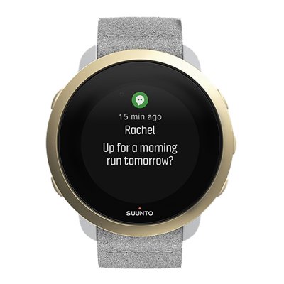 Часы SUUNTO 3 Pebble White Light Gold